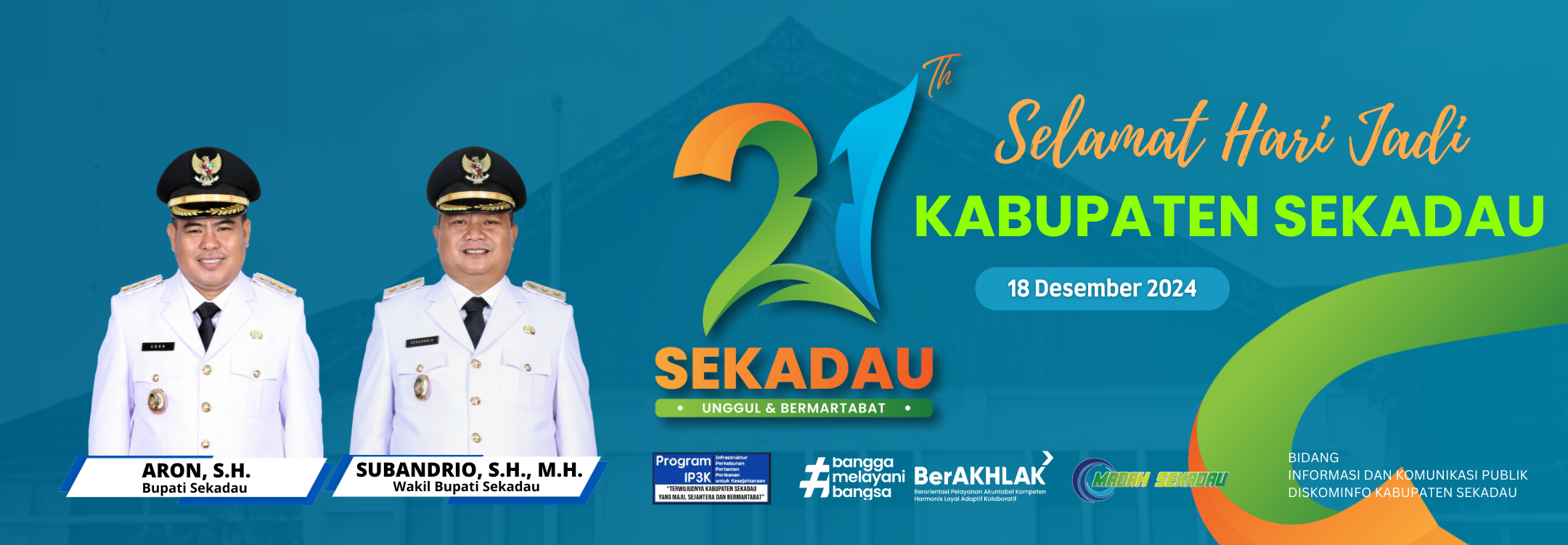 Hut Ke-21 Sekadau