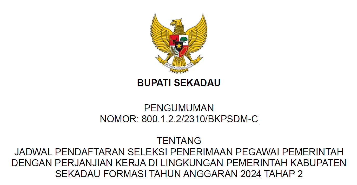 pengumuman